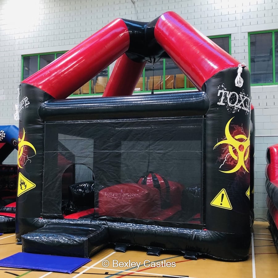 Demolition Zone NEW - 17ft x 20ft x 19ft - Bouncy Castle Hire in ...